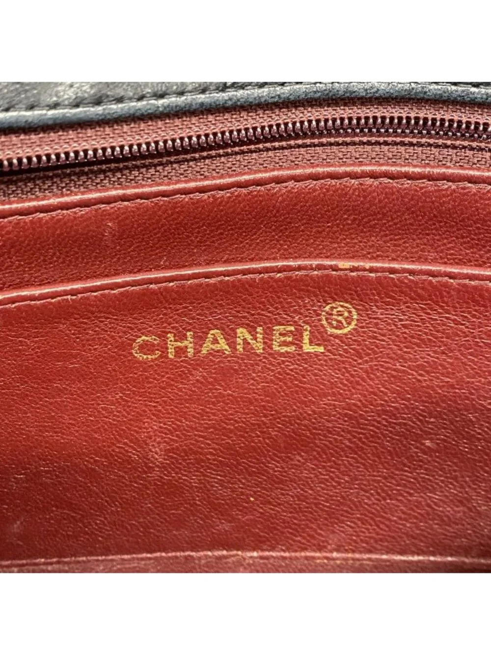 Chanel Shoulder Bag Diana Lambskin Black Gold